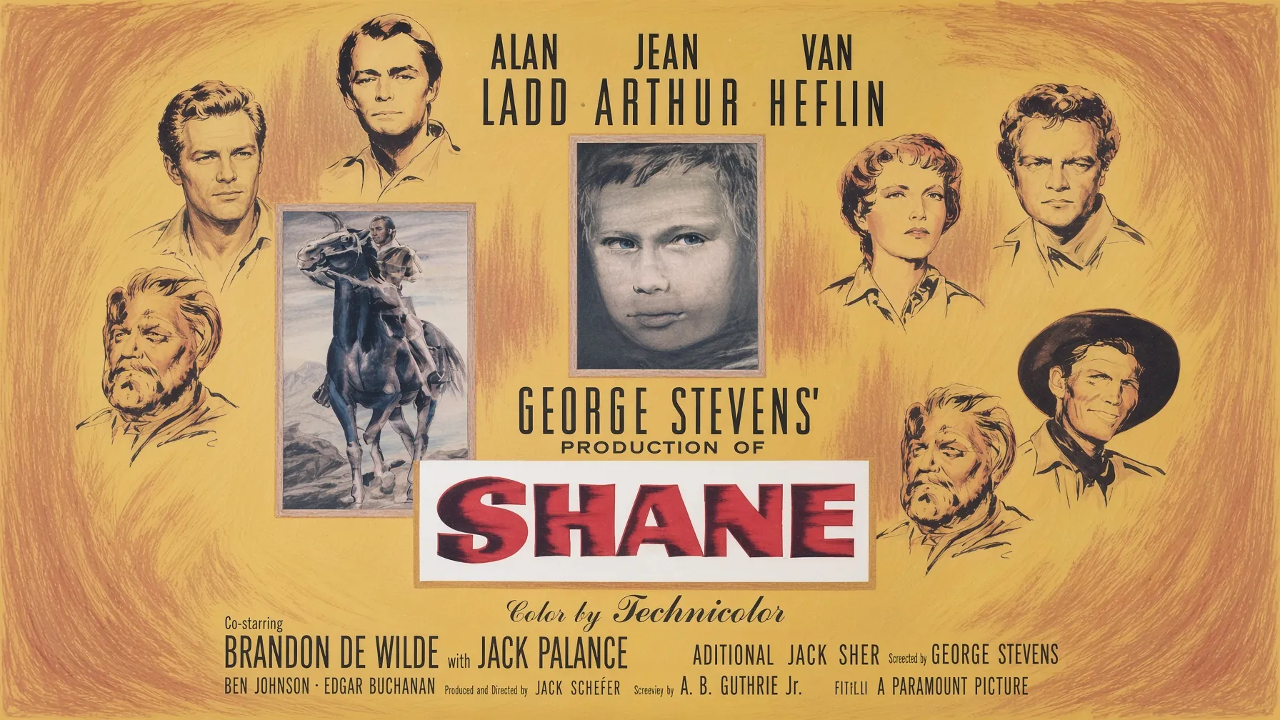 Shane_Poster_BG Last Stand at Thunder River a tribute to the movie Shane